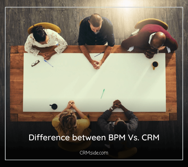 difference between crm and bpm