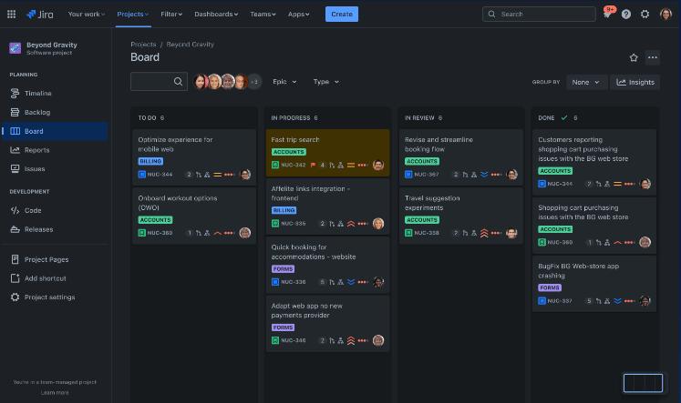 Jira Project Management