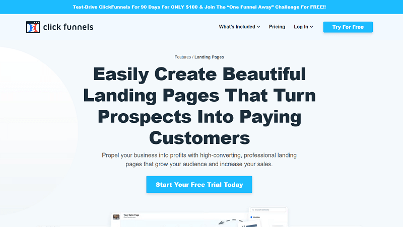 Clickfunnels For Landing Pages