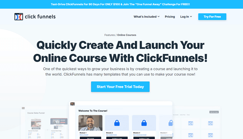 Clickfunnels For Online Courses