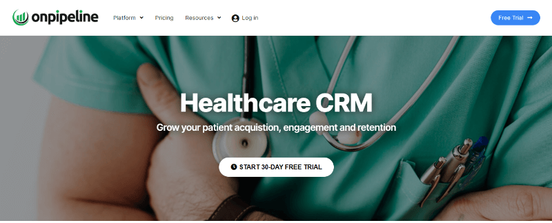 Onpipeline Healthcare Crm