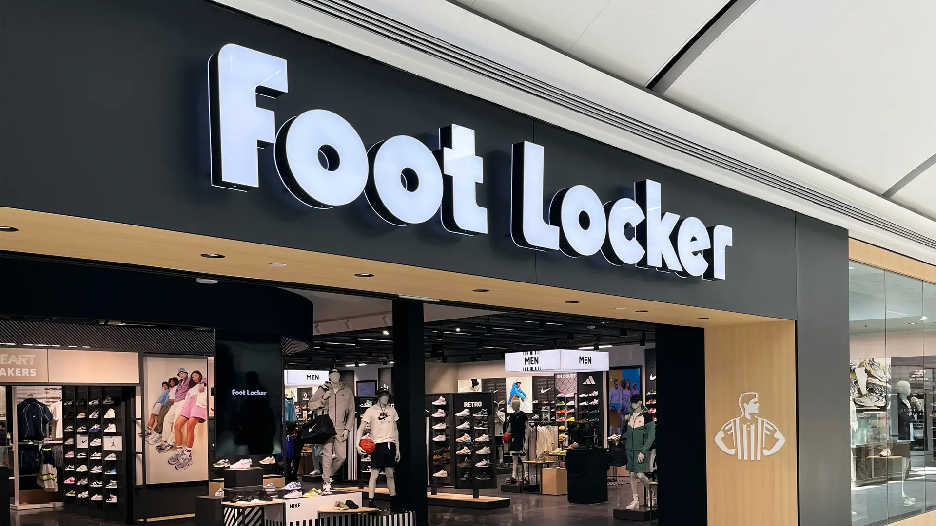 Foot Locker Store Front View