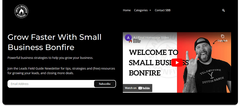 Small Business Bonfire