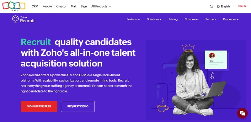 Zoho Recruit