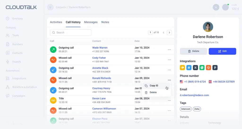 Cloudtalk Pricing
